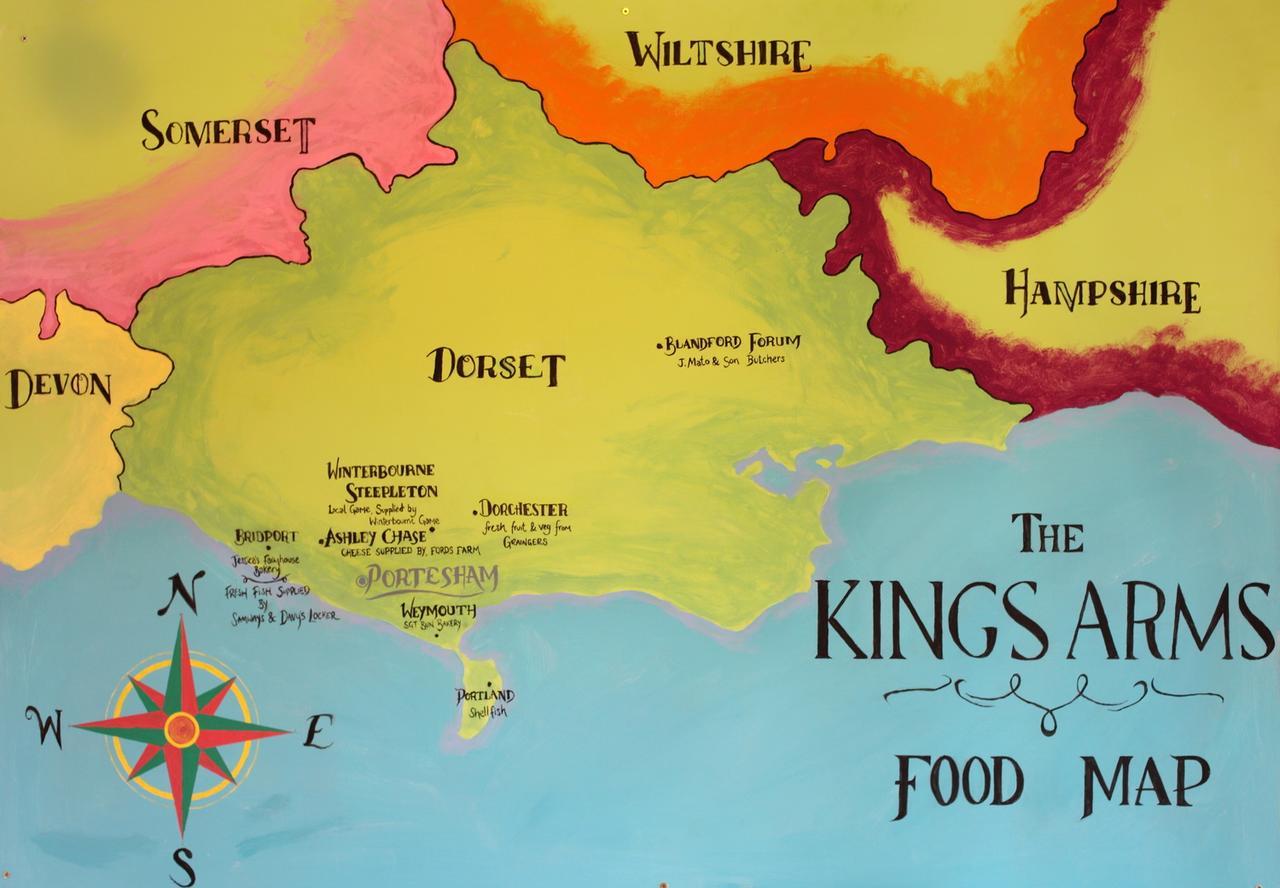 The Kings Arms 호텔 Portesham 외부 사진
